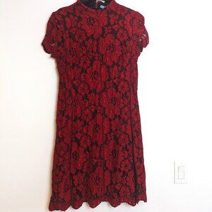 Antonio Melani Red Lace Dress